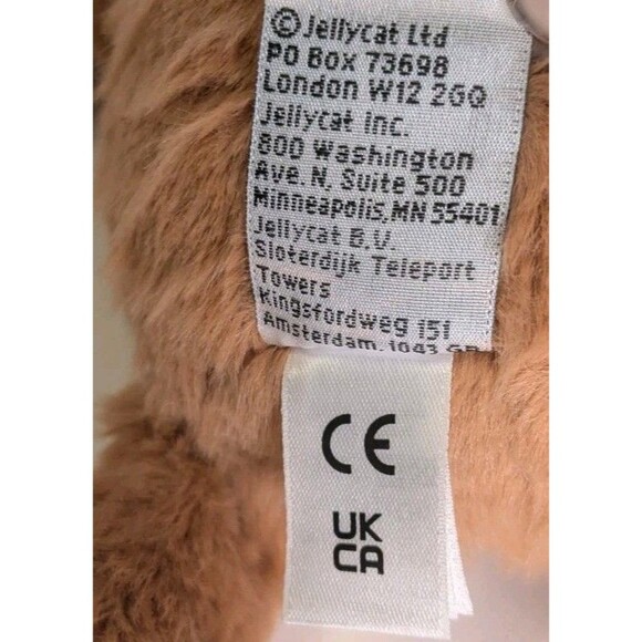 Jellycat Rolie Polie Anteater Plush Doll RARE Retired Lovey Soft Orange Gift! - Picture 6 of 9